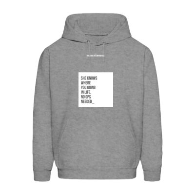 Sudadera Color Gris con Frase Biker Miniatura